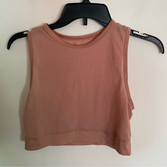 Nike Miler Crop Mesh Running Tank- Size Medium - Picture 7 of 10